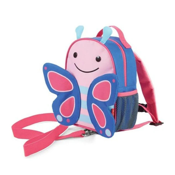 Skip Hop Mini Backpack With Safety Harness - Butterfly